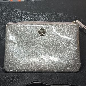 Kate Spade Sparkling Silver Wristlet